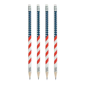 Oriental Trading Pencils*Usa Flag Pencils - 24 Pc.