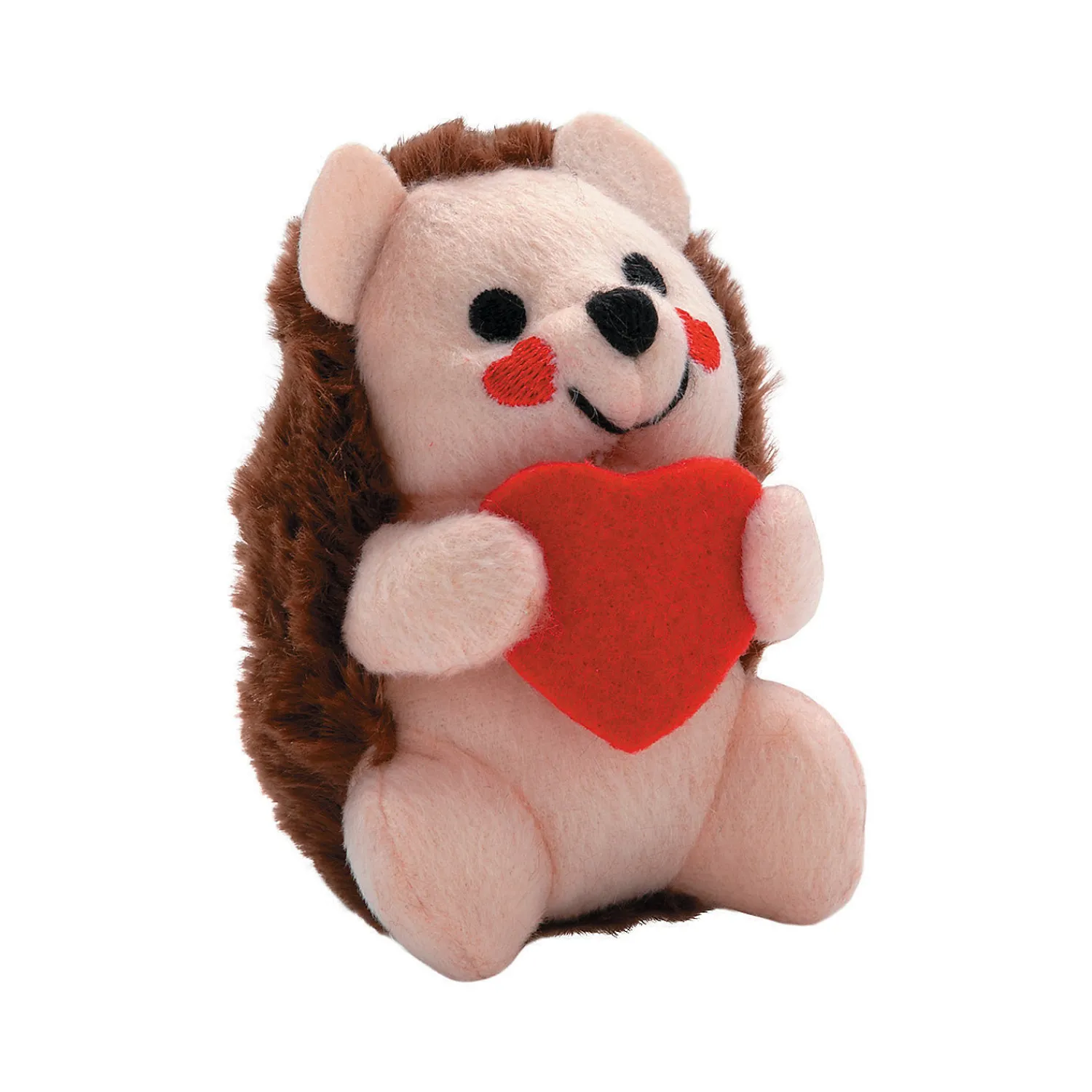 valentine_stuffed_hedgeho_0.webp Oriental Trading Stuffed Animals & Plush Toys*Valentine Stuffed Hedgehogs - 12 Pc.