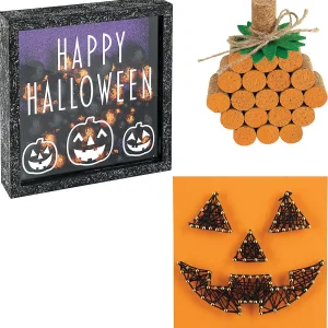 Value Halloween Craft Kit Assortment - Makes 3<Oriental Trading Store