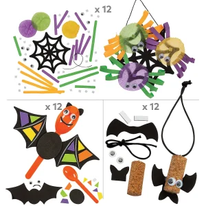 Value Halloween Critter Craft Kit Assortment - Makes 36<Oriental Trading Outlet
