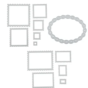 Value Wave Border Cutting Die Assortment - 12 Pc.<Oriental Trading Clearance