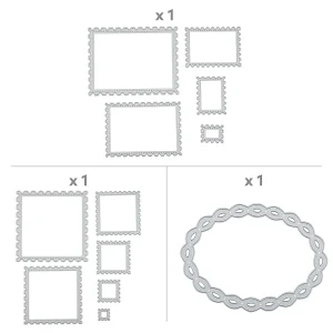 Value Wave Border Cutting Die Assortment - 12 Pc.<Oriental Trading Clearance