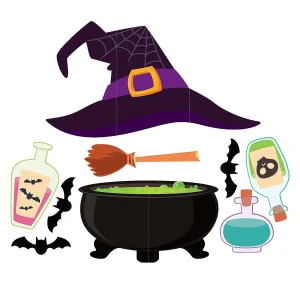 Value Witch Trunk-Or-Treat Decorating Kit - 9 Pc.<Oriental Trading Sale