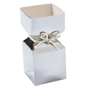 Vertical Square Hourglass Favor Boxes - 12 Pc.<Oriental Trading Outlet