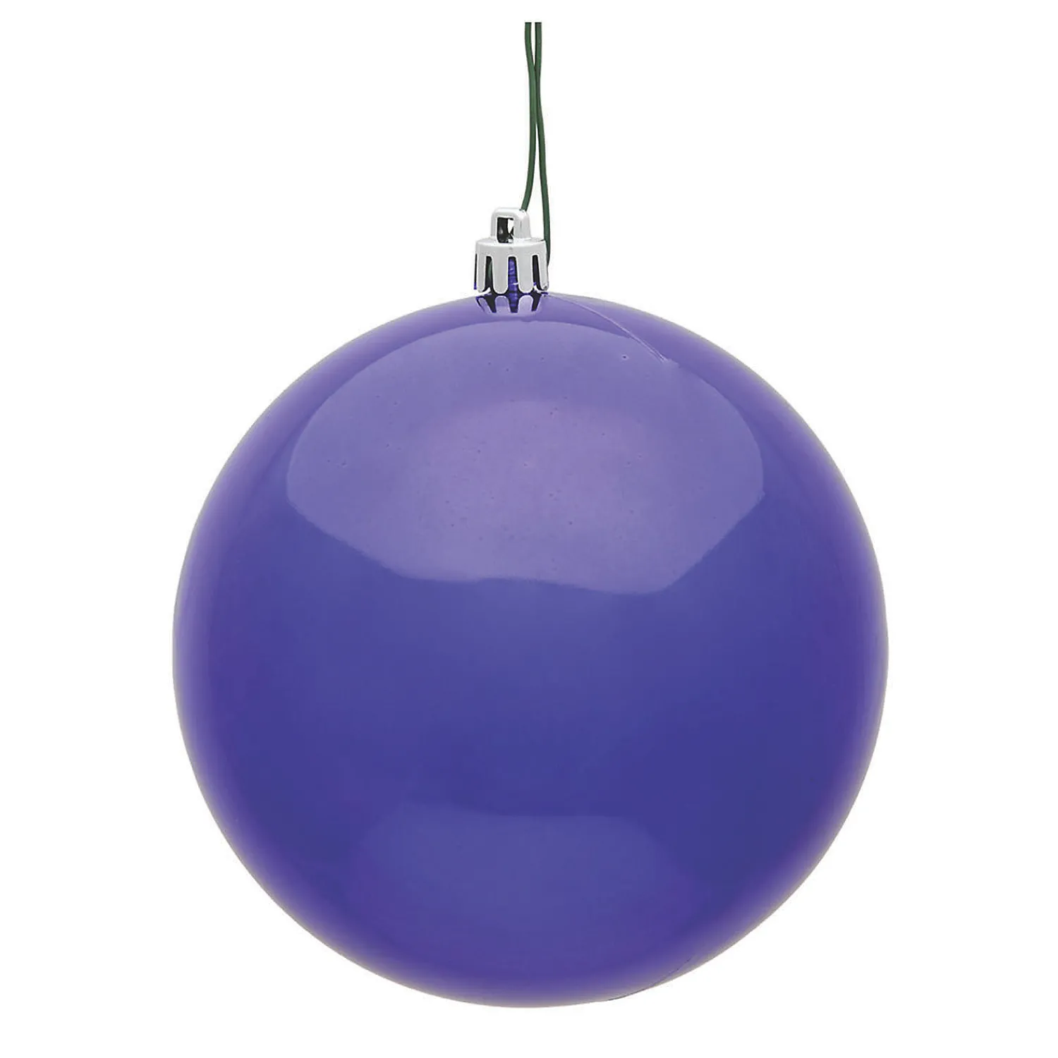 vickerman_shatterproof__p_0-1.webp Vickerman Shatterproof 2.4" Purple Shiny Ball Christmas Ornament, 24 Per Bag<Oriental Trading Best Sale