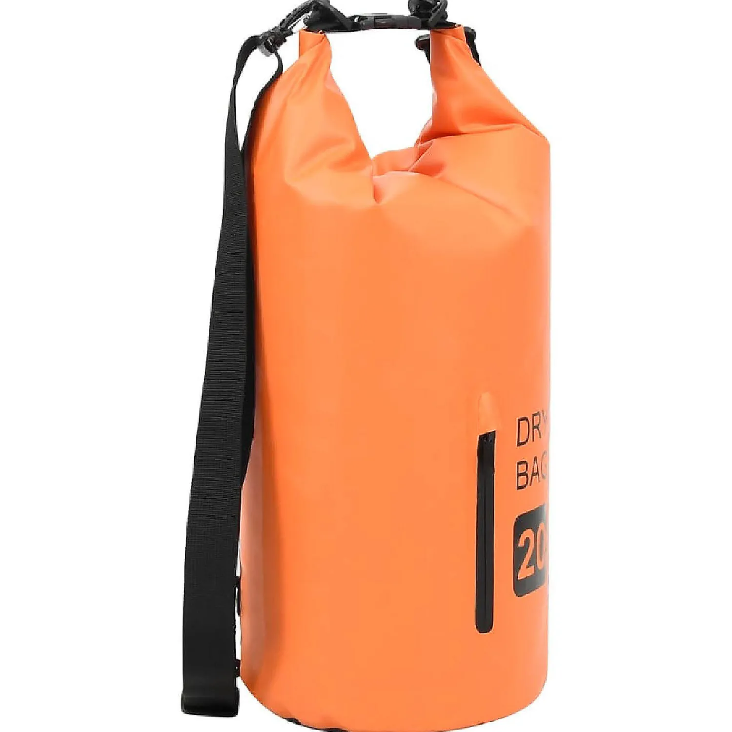 vidaxl_dry_bag_with_zippe_0-1.webp Vidaxl Dry Bag With Zipper Orange 5.3 Gal Pvc<Oriental Trading Best Sale