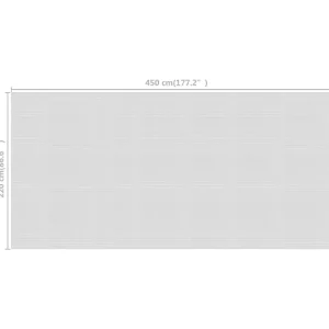 Vidaxl Floating Pe Solar Pool Film 177.2