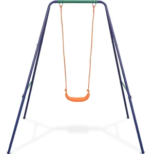 Vidaxl 2-In-1 Single Swing And Toddler Swing Orange<Oriental Trading Online