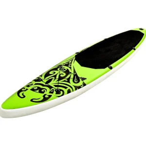 Vidaxl Inflatable Stand Up Paddleboard Set 120.1"X29.9"X5.9" Green<Oriental Trading New