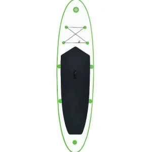 Vidaxl Inflatable Stand Up Paddleboard Set Green And White Paddleboard<Oriental Trading Fashion