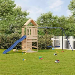 Vidaxl Outdoor Playset Solid Wood Pine<Oriental Trading Cheap