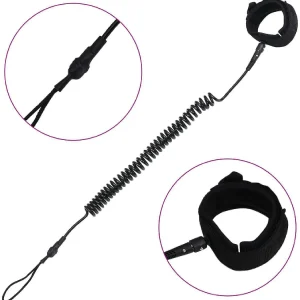 Vidaxl Sup Coiled Leash Black 10 Inch<Oriental Trading Best