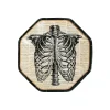Vintage Halloween Party Skeleton Octagonal Paper Dessert Plates - 8 Ct.<Oriental Trading Outlet