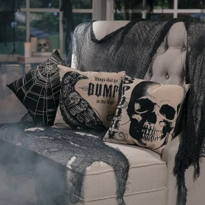Vintage Throw Pillows Halloween Decorations<Oriental Trading Store
