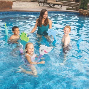 Water Animal Pool Noodle Attachments - 6 Pc.<Oriental Trading New