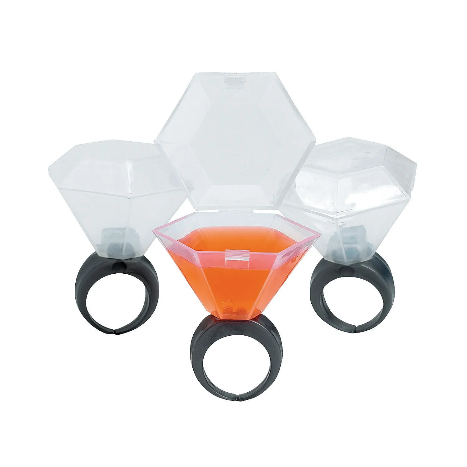 wedding_ring_plastic_shot_0.webp Oriental Trading Rings*Wedding Ring Plastic Shot Glasses - 12 Ct.