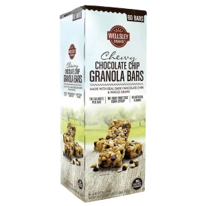 Wellsley Farms Chewy Chocolate Chip Granola Bars, .88 Oz, 60 Count<Oriental Trading Flash Sale