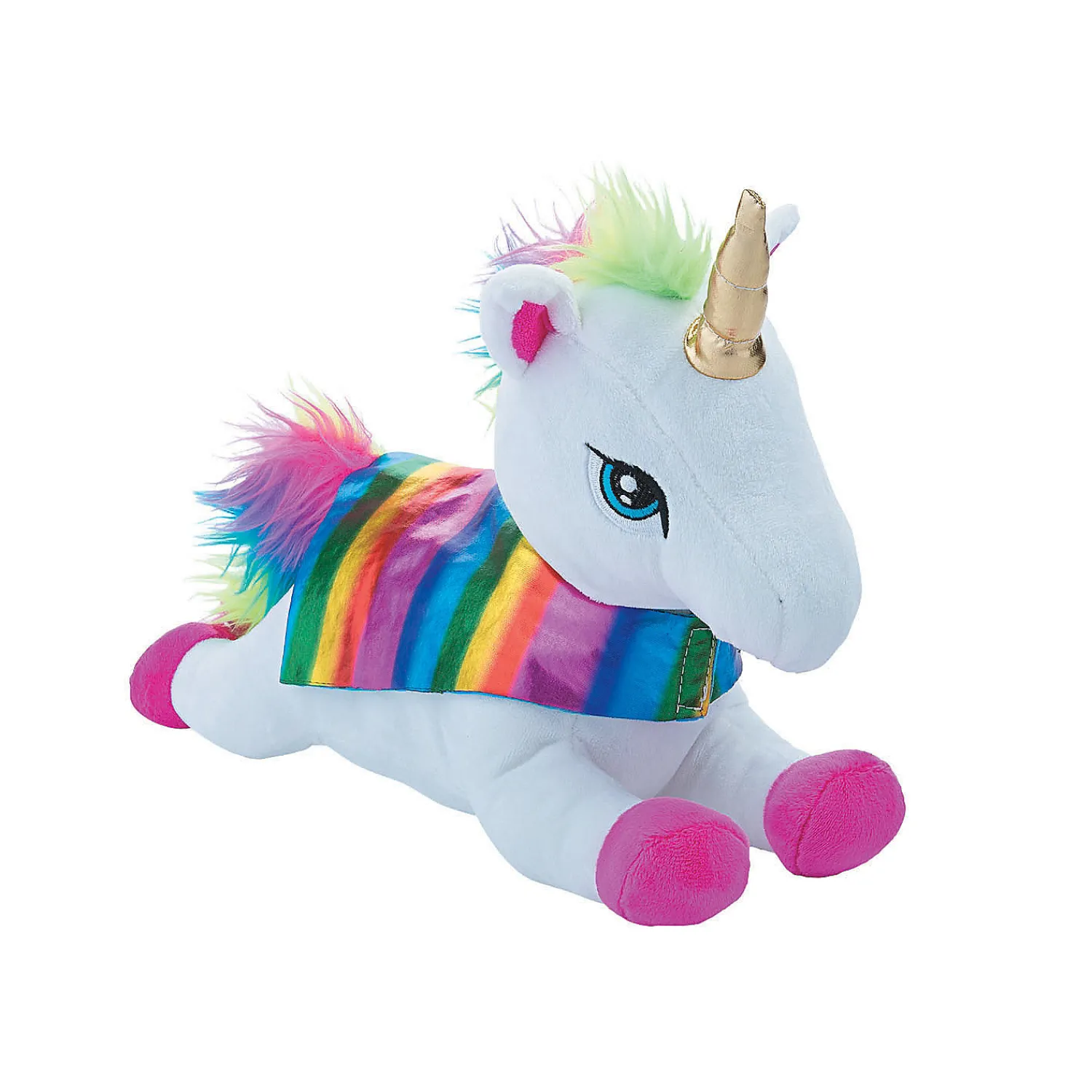 white_stuffed_super_unico_0.webp Oriental Trading Stuffed Animals & Plush Toys*White Stuffed Super Unicorn