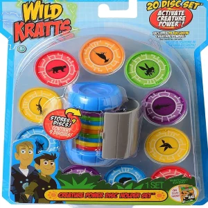 Oriental Trading Character Toys*Wild Kratts Toys Creature Power Disc Holder Set With 20 Discs - Martin Kratt