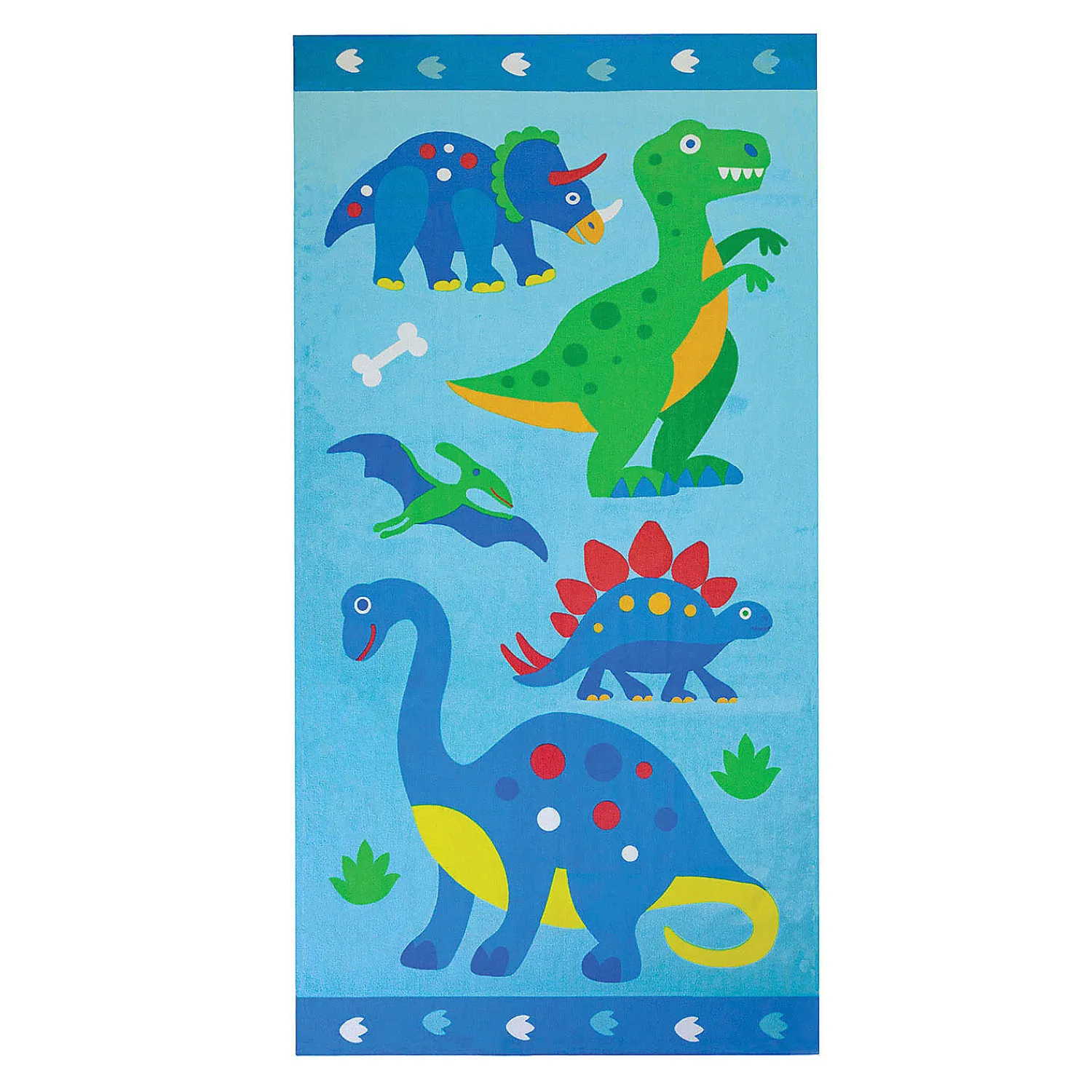 wildkin_dinosaur_land__co_0.webp Wildkin Dinosaur Land 100% Cotton Beach Towel<Oriental Trading Clearance