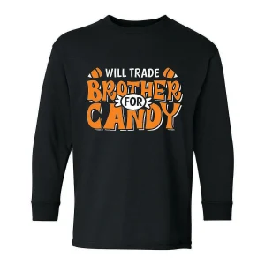 Will Trade Brother For Candy Youth T-Shirt<Oriental Trading Shop