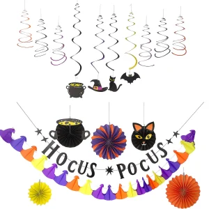 Witch Halloween Party Decorating Kit - 17 Pc.<Oriental Trading Best Sale