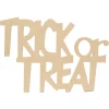 Woodpeckers Crafts, Diy Unfinished Wood 17" Trick Or Treat Cutouts, Pack Of 3<Oriental Trading Fashion