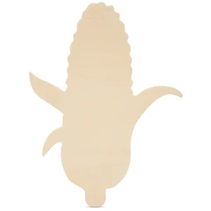 Woodpeckers Crafts, Diy Unfinished Wood 12" Corn On The Cob Cutout Pack Of 6<Oriental Trading Sale