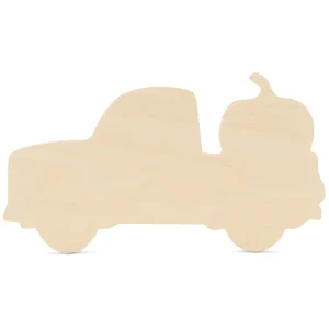Woodpeckers Crafts, Diy Unfinished Wood 12" Pumpkin Truck Cutout Pack Of 3<Oriental Trading Best