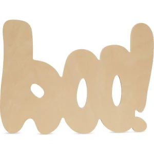 Woodpeckers Crafts, Diy Unfinished Wood 12" Boo Cutouts, Pack Of 12<Oriental Trading Shop