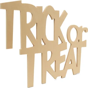 Woodpeckers Crafts, Diy Unfinished Wood 17" Trick Or Treat Cutouts, Pack Of 3<Oriental Trading Fashion