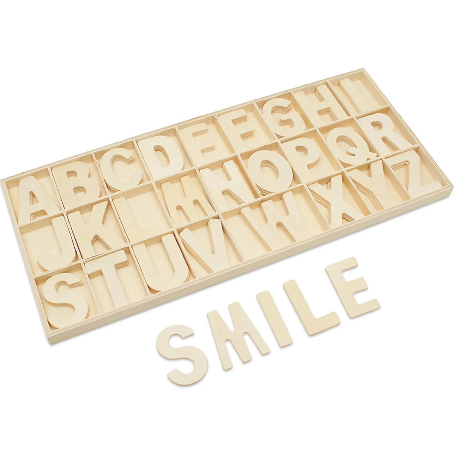 woodpeckers_crafts_diy_un_2-20.webp Oriental Trading Building Blocks*Woodpeckers Crafts, Diy Unfinished Wood Abc Cutouts Tray