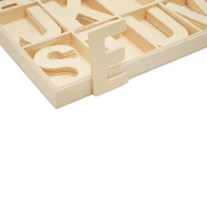 Oriental Trading Building Blocks*Woodpeckers Crafts, Diy Unfinished Wood Abc Cutouts Tray