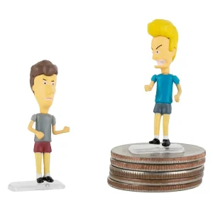 Oriental Trading Character Toys*Worlds Smallest Beavis And Butthead Micro Figure One Random