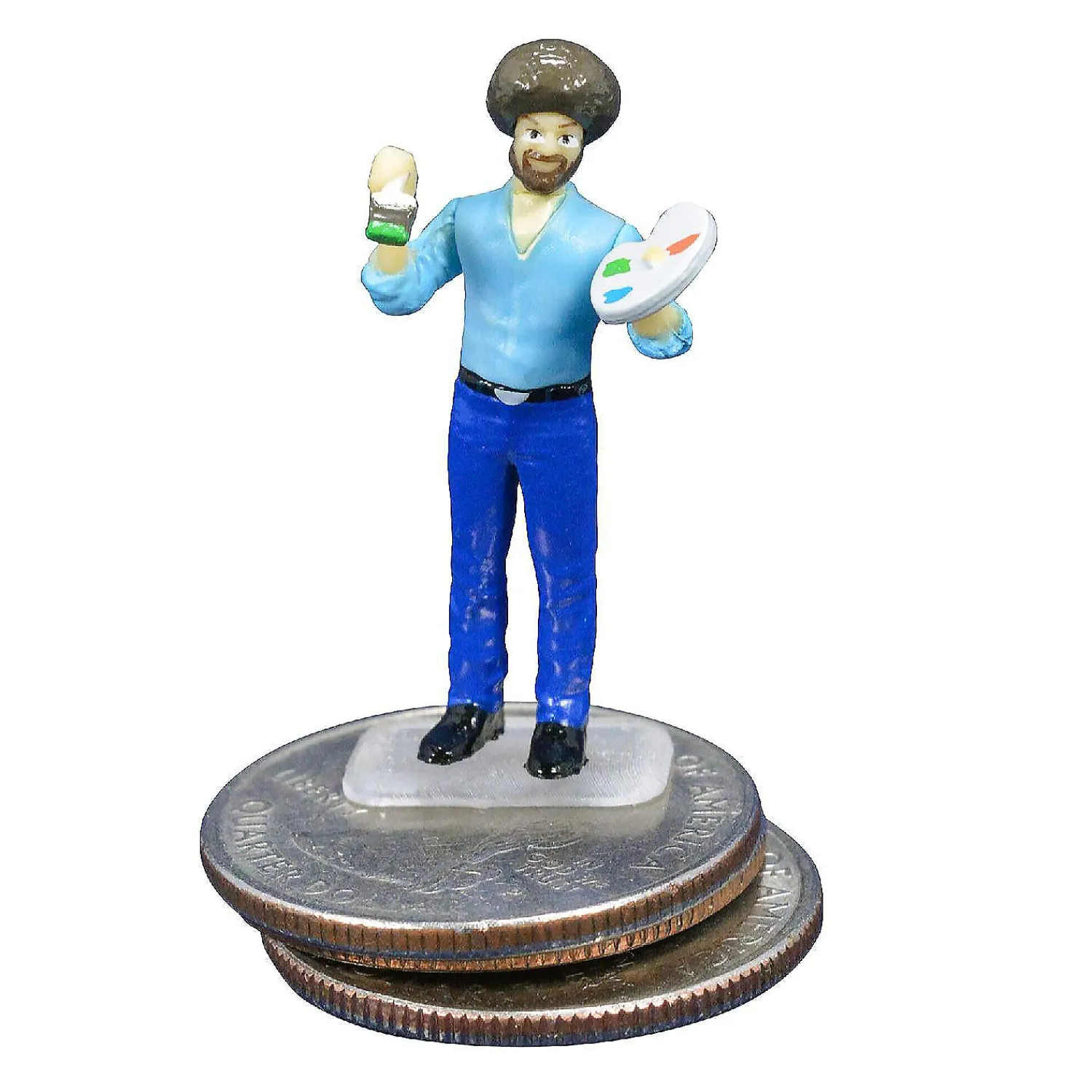 worlds_smallest_micro_fig_1.webp Oriental Trading Character Toys*Worlds Smallest Micro Figure Bob Ross
