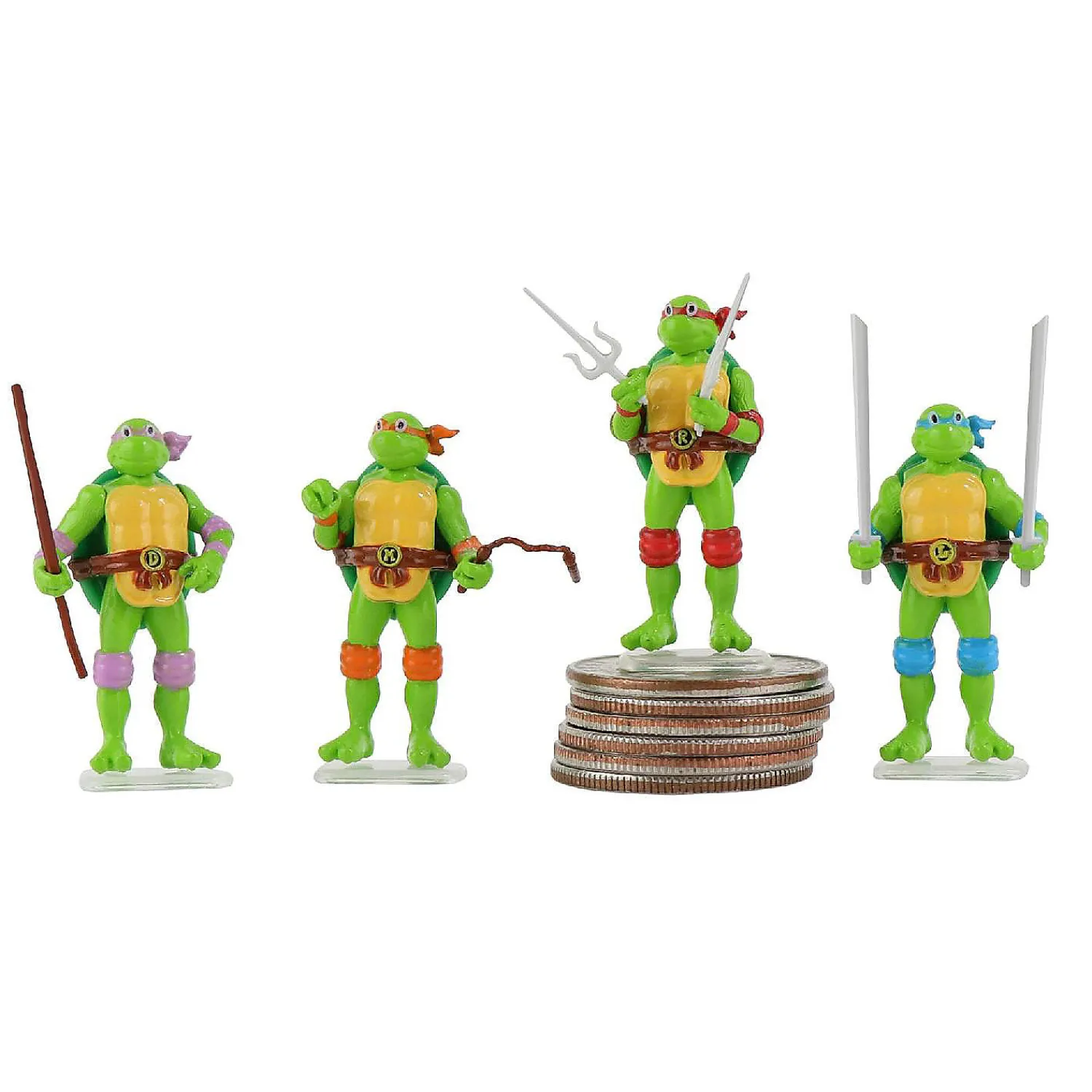 worlds_smallest_teenage_m_1.webp Oriental Trading Character Toys*Worlds Smallest Teenage Mutant Ninja Turtles Micro Figure One Random