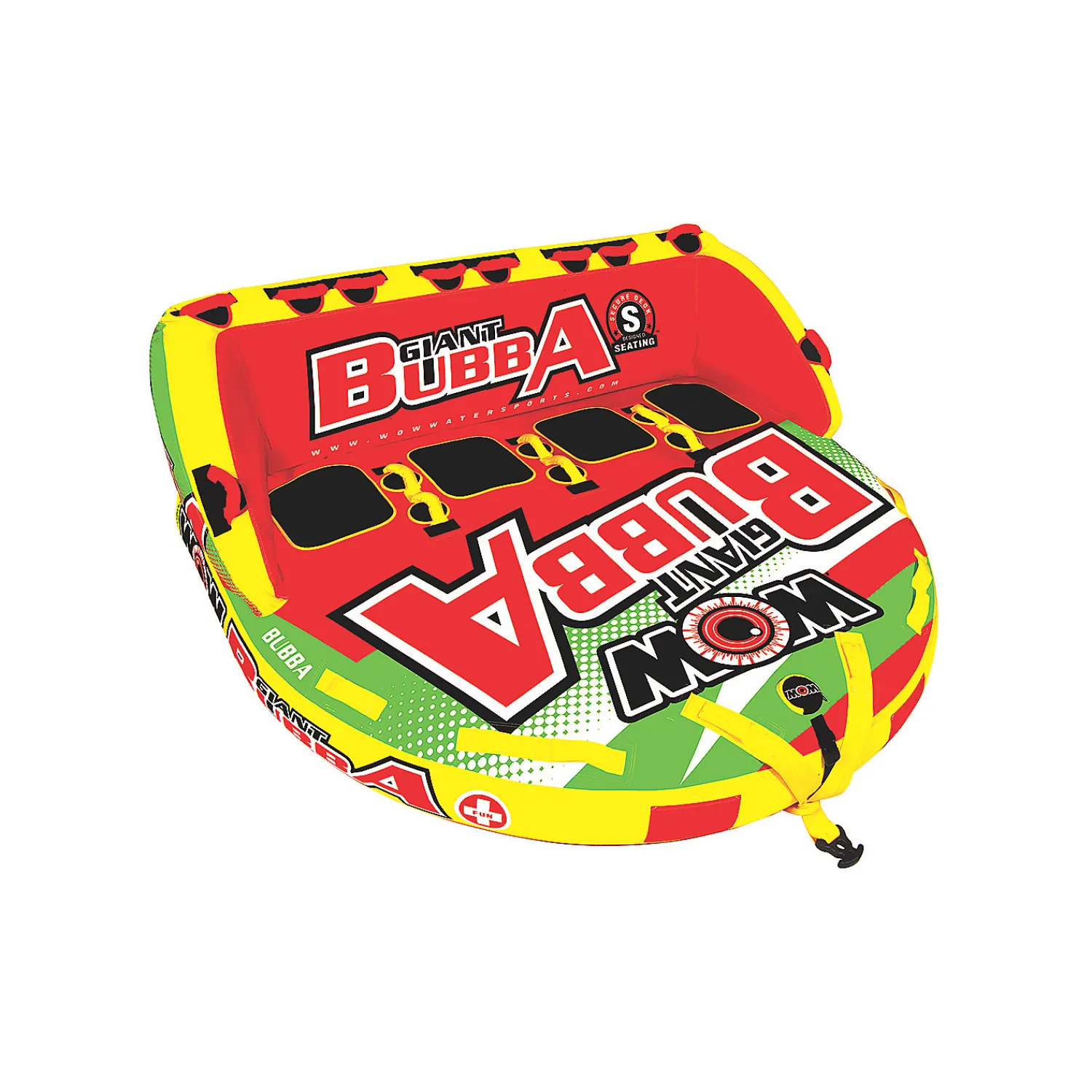 wow_giant_bubba_hi_vis__p_0.webp Wow Giant Bubba Hi Vis 1-4 Person Towable<Oriental Trading Discount