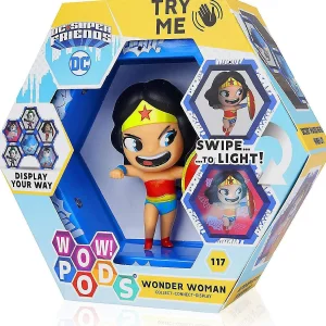 Oriental Trading Character Toys*Wow Pods Dc Comics Wonder Woman Swipe Light-Up Connect Figure Superhero Collectible Stuff!