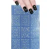 Oriental Trading Temporary Tattoos*Wrapables 500+ Snowflakes Water Slide Nail Art Nail Decals Snowflake Water Transfer Nail Decals