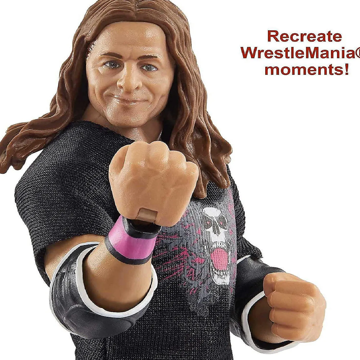 wwe_bret_hit_man_hart_wre_1.webp Oriental Trading Character Toys*Wwe Bret Hit Man Hart Wrestlemania Elite Hof Execution Wreslter Figure Mattel