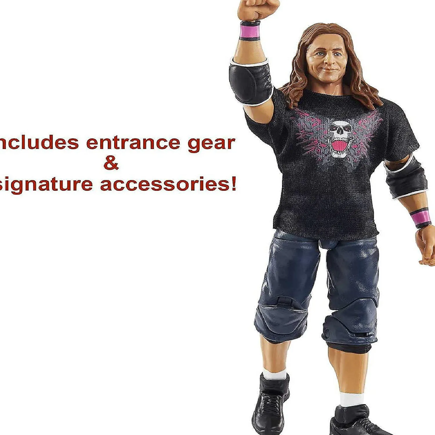 wwe_bret_hit_man_hart_wre_2.webp Oriental Trading Character Toys*Wwe Bret Hit Man Hart Wrestlemania Elite Hof Execution Wreslter Figure Mattel
