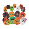 7 1/4" X 8 1/2" Bulk 720 Pc. Grinning Halloween Plastic Drawstring Bags<Oriental Trading Shop