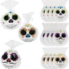 6 3/4" X 9 1/4" Day Of The Dead Cellophane Bags - 12 Pc.<Oriental Trading Shop
