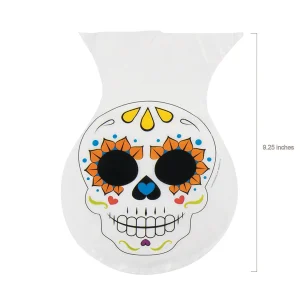 6 3/4" X 9 1/4" Day Of The Dead Cellophane Bags - 12 Pc.<Oriental Trading Cheap