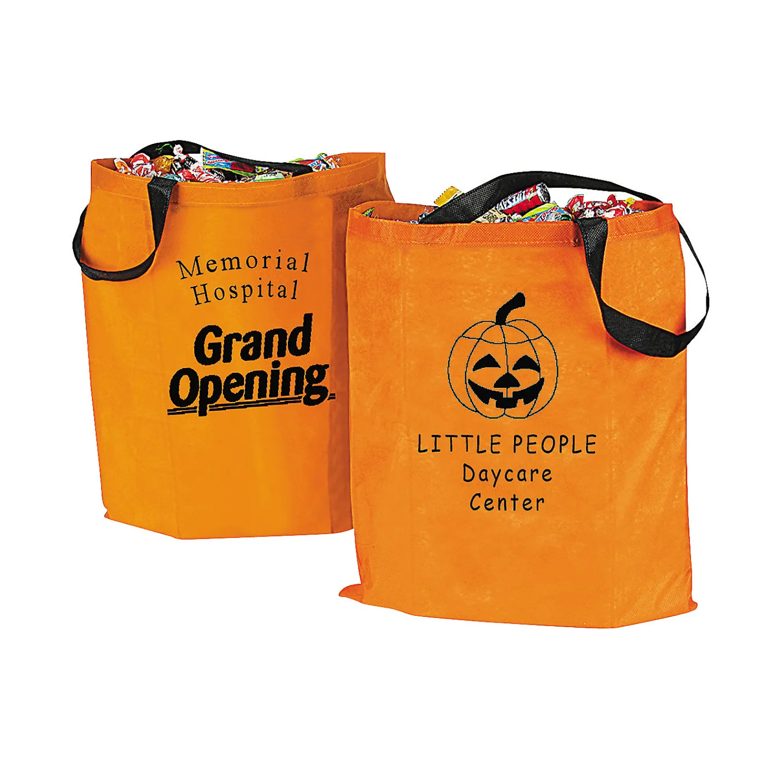 x___large_jackolantern_t_4-1.webp 15" X 16 1/2" Large Jack-O'-Lantern Tote Bags - 12 Pc.<Oriental Trading Cheap