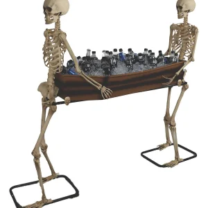 68 " X 17 1/2" Poseable Skeletons Carrying Coffin Halloween Decoration<Oriental Trading Flash Sale