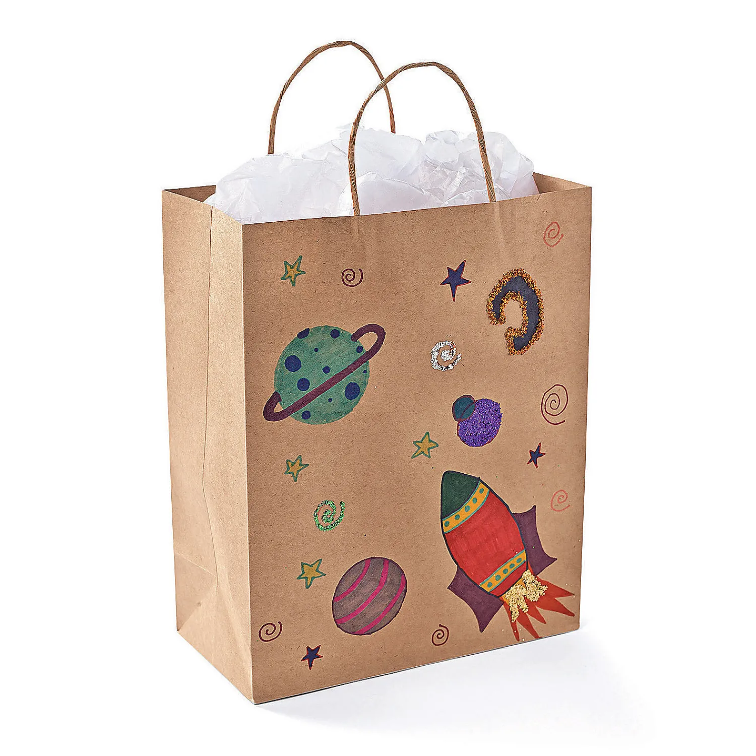x___x__large_brown_kraf_3-1.webp 10 1/2" X 5 1/4" X 13" Large Brown Kraft Paper Gift Bags - 12 Pc.<Oriental Trading Best