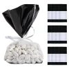 5" X 2 1/2" X 11" Medium Metallic Banded Cellophane Bags - 12 Pc.<Oriental Trading New
