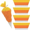7" X 9" Bulk 50 Pc. Candy Corn-Shaped Cellophane Bags<Oriental Trading Best