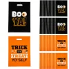 12-1/2" X 17" Bulk 50 Pc. Halloween Funny Sayings Trick-Or-Treat Plastic Goody Bags<Oriental Trading Outlet